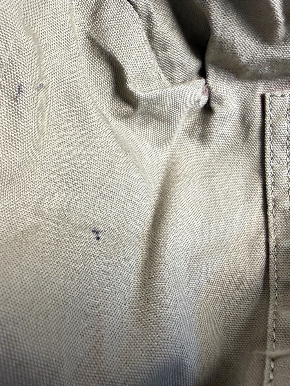 Burberry Tan & Brown Plaid Canvas Saddle Bag - Picture 10 of 10